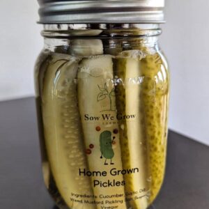 Homegrown Dill Pickles
